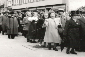 Bilde av 23. juni 1945 - Jernbanealleen